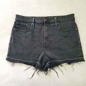 Madewell Black Jean Shorts Size 31